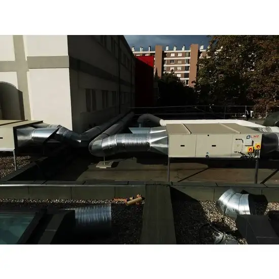 Installation d'un réseau de gaines de ventilation et pose de climatisation à Marseille
